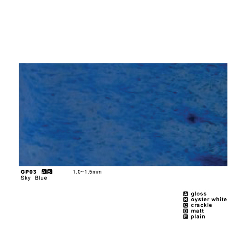 GP0003  |Products|Crystal Glazes