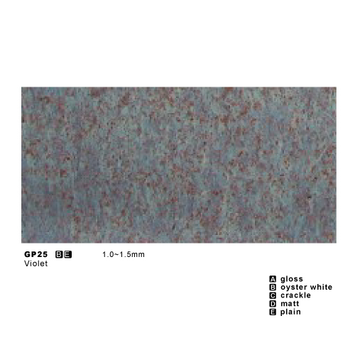 GP0025  |Products|Crystal Glazes